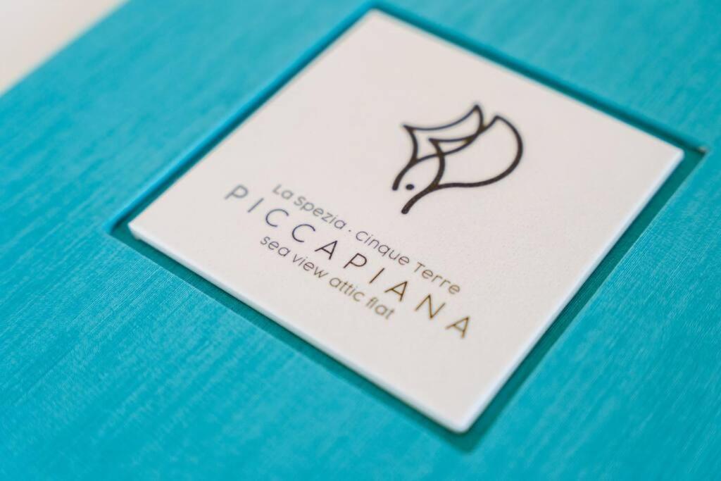 شقة Piccapiana Sea View Attic Flat لا سبيتسْيا المظهر الخارجي الصورة